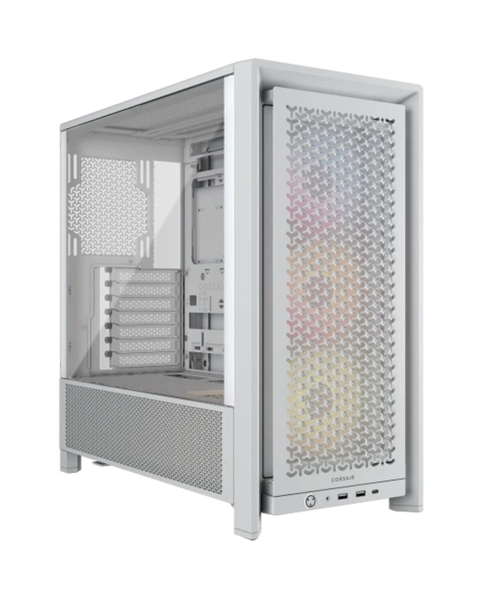 Case computer desktop ATX Corsair 4000D RS ARGB Bianco Case computer desktop ATX Corsair 4000D RS ARGB Bianco
