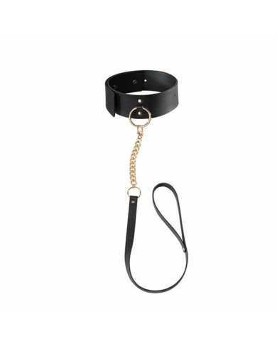 Collare con Guinzaglio Maze Nero Bijoux Indiscrets 11116 Collare con Guinzaglio Maze Nero Bijoux Indiscrets 11116