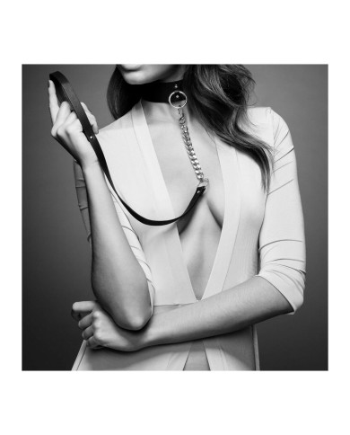 Collare con Guinzaglio Maze Nero Bijoux Indiscrets 11116 Collare con Guinzaglio Maze Nero Bijoux Indiscrets 11116