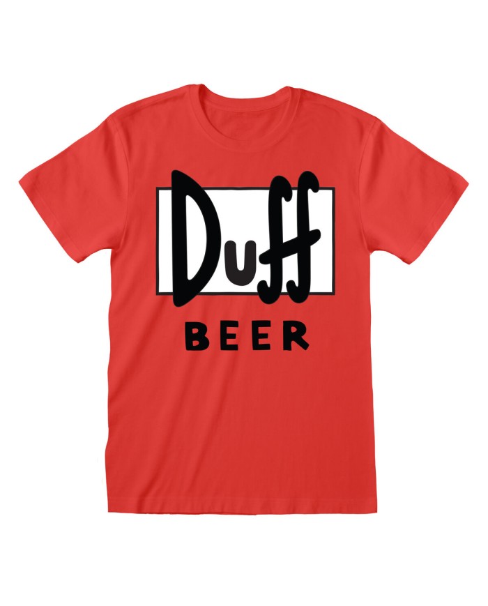 Maglia a Maniche Corte Unisex The Simpsons Duff