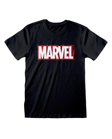 Maglia a Maniche Corte Unisex Marvel Nero Maglia a Maniche Corte Unisex Marvel Nero