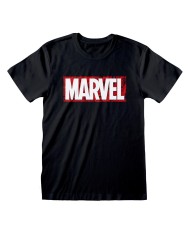 Maglia a Maniche Corte Unisex Marvel Nero Maglia a Maniche Corte Unisex Marvel Nero