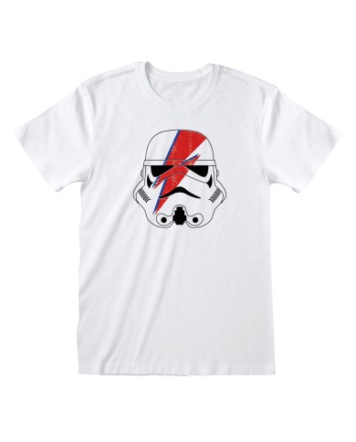 Maglia a Maniche Corte Unisex Star Wars Ziggy Stormtrooper Bianco Maglia a Maniche Corte Unisex Star Wars Ziggy Stormtrooper Bianco