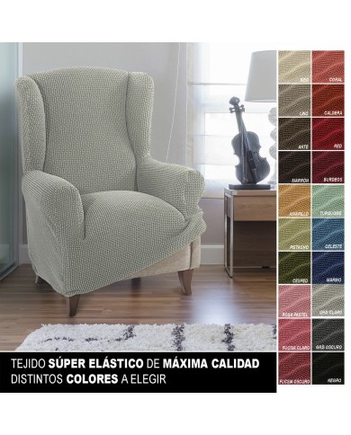 Copridivano poltrona con ali Sofaskins NIAGARA Copridivano poltrona con ali Sofaskins NIAGARA