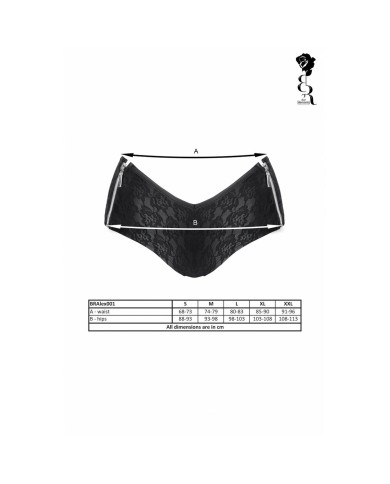 Culotte Demoniq Nero XXL Culotte Demoniq Nero XXL
