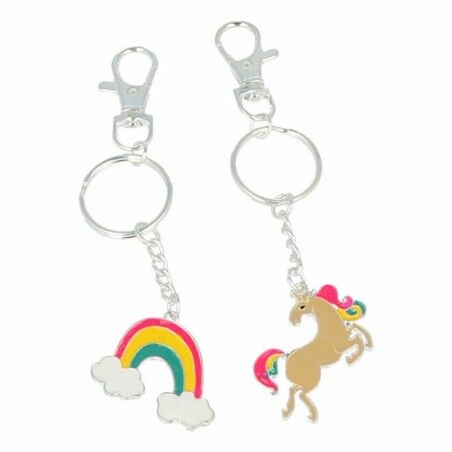 Keychain Inca Rainbow Unicorn (2 pcs)