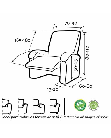 Copridivano poltrona Sofaskins NIAGARA 1 posto Copridivano poltrona Sofaskins NIAGARA 1 posto