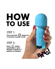 Massaggiatore XR Azzurro Silicone Massaggiatore XR Azzurro Silicone