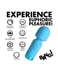 Massaggiatore XR Azzurro Silicone Massaggiatore XR Azzurro Silicone