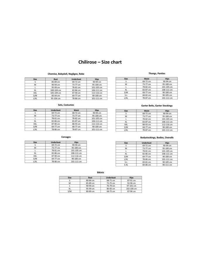 Set di Lingerie Chilirose Set di Lingerie Chilirose