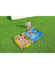 Bestway Piscina Rigida Infantile Con Sandbox 213x122x30,5 cm +2 anni Giardino 00561