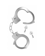Set di Manette e Cavigliere Fetish Tentation Argentato