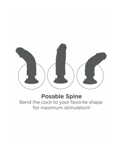 Dildo Realistico Pipedream - King Cock Naturale