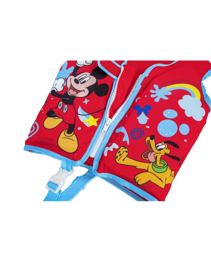 Gilet Bestway Disney Mickey Mouse UPF 50+ 51 cm +1 a 3 Anni Piscina e Spiaggia 09101