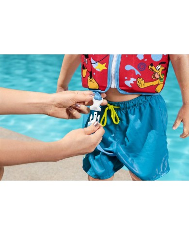 Gilet Bestway Disney Mickey Mouse UPF 50+ 51 cm +1 a 3 Anni Piscina e Spiaggia 09101 Gilet Bestway Disney Mickey Mouse UPF 50+ 51 cm +1 a 3 Anni Piscina e Spiaggia 09101