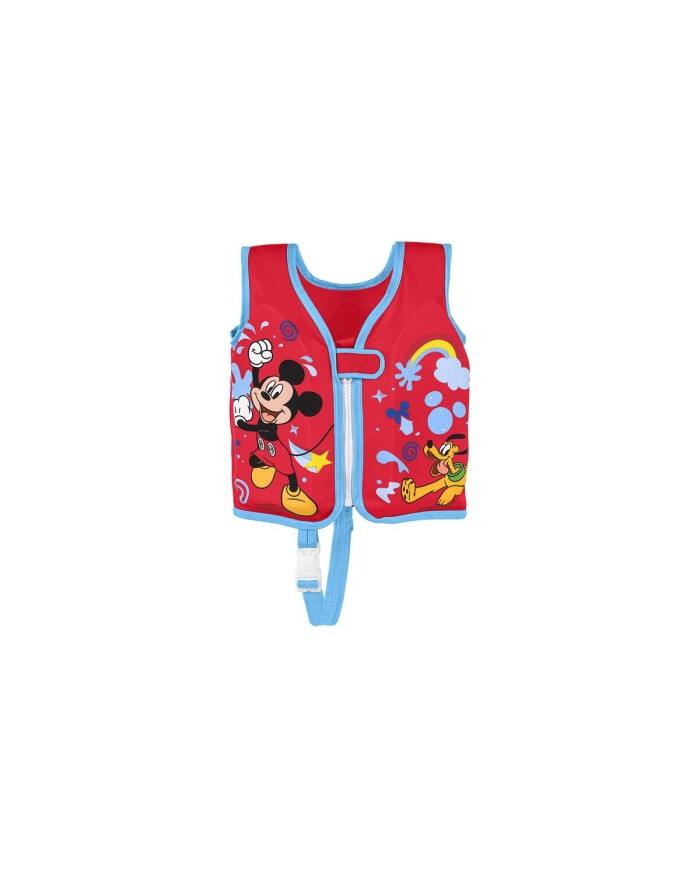 Gilet Bestway Disney Mickey Mouse UPF 50+ 51 cm +1 a 3 Anni Piscina e Spiaggia 09101