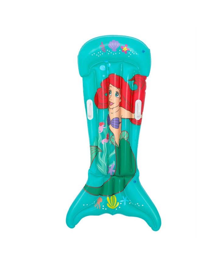 Bestway Materassino Disney Sirenita Con Maniglie 158x81 cm +6 Anni Giardino 09108