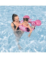 Bestway Galleggiante Disney Minnie Mouse Con Orecchie 74x76 cm +3 a 6 Anni Piscina e Spiaggia 09111