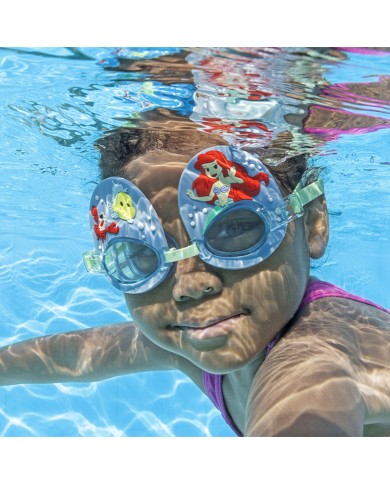 Bestway Occhiali da Nuoto Infantili Cinturino in Silicone Sirenetta +3 Anni Spiaggia e Piscina 09114 Bestway Occhiali da Nuoto Infantili Cinturino in Silicone Sirenetta +3 Anni Spiaggia e Piscina 09114