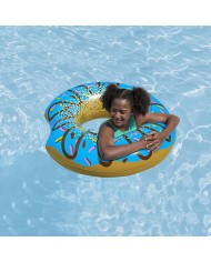 Bestway Galleggiante Gonfiabile Donut Colore Assortito D107cm +12 Anni Spiaggia e Piscina 36118
