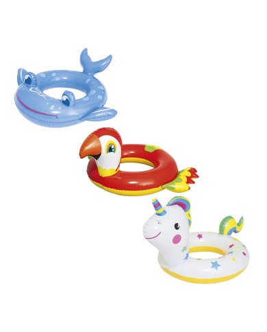 Bestway Galleggiante Gonfiabile Animali Colori Assortiti 84x71 cm +3 a 6 Anni Spiaggia e Piscina 36128 Bestway Galleggiante Gonfiabile Animali Colori Assortiti 84x71 cm +3 a 6 Anni Spiaggia e Piscina 36128