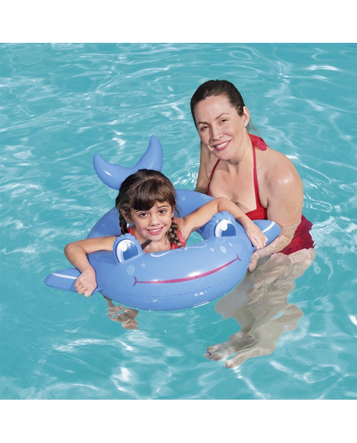 Bestway Galleggiante Gonfiabile Animali Colori Assortiti 84x71 cm +3 a 6 Anni Spiaggia e Piscina 36128