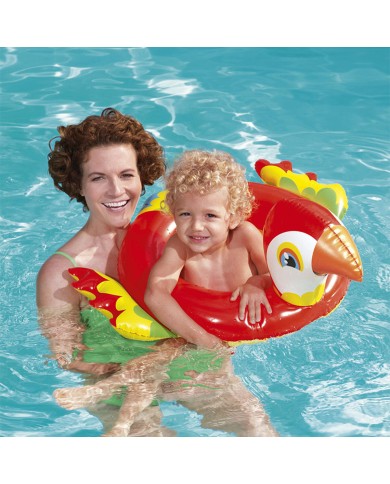 Bestway Galleggiante Gonfiabile Animali Colori Assortiti 84x71 cm +3 a 6 Anni Spiaggia e Piscina 36128