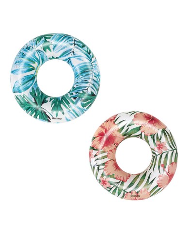 Galleggiante Gonfiabile Bestway Palma Ø 119 cm Azzurro