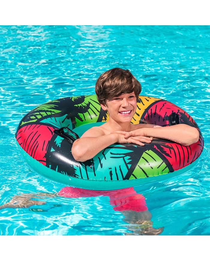 Bestway Gonfiabile Galleggiante Decorato con Maniglie Colore Assortito D91 cm +10 Anni Spiaggia e Piscina 36350 Bestway Gonfiabile Galleggiante Decorato con Maniglie Colore Assortito D91 cm +10 Anni Spiaggia e Piscina 36350