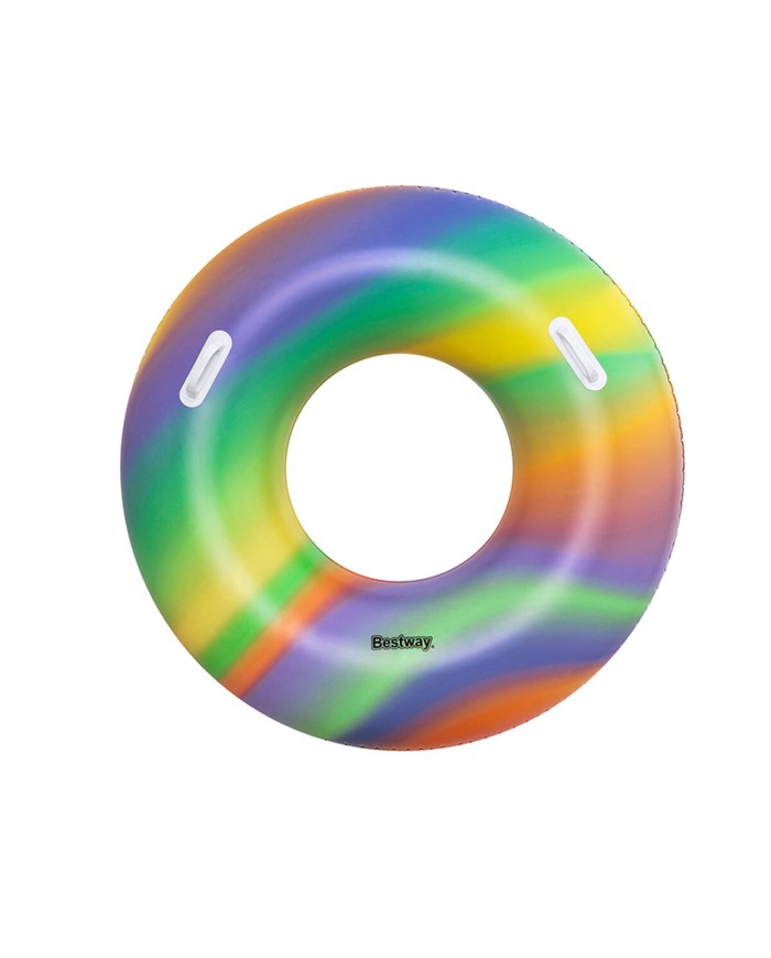 Bestway Gonfiabile galleggiante con maniglie Arcobaleno D119 cm +12 anni Spiaggia e Piscina 36352