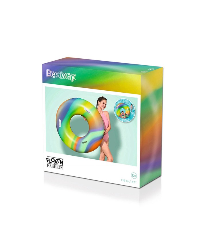 Bestway Gonfiabile galleggiante con maniglie Arcobaleno D119 cm +12 anni Spiaggia e Piscina 36352