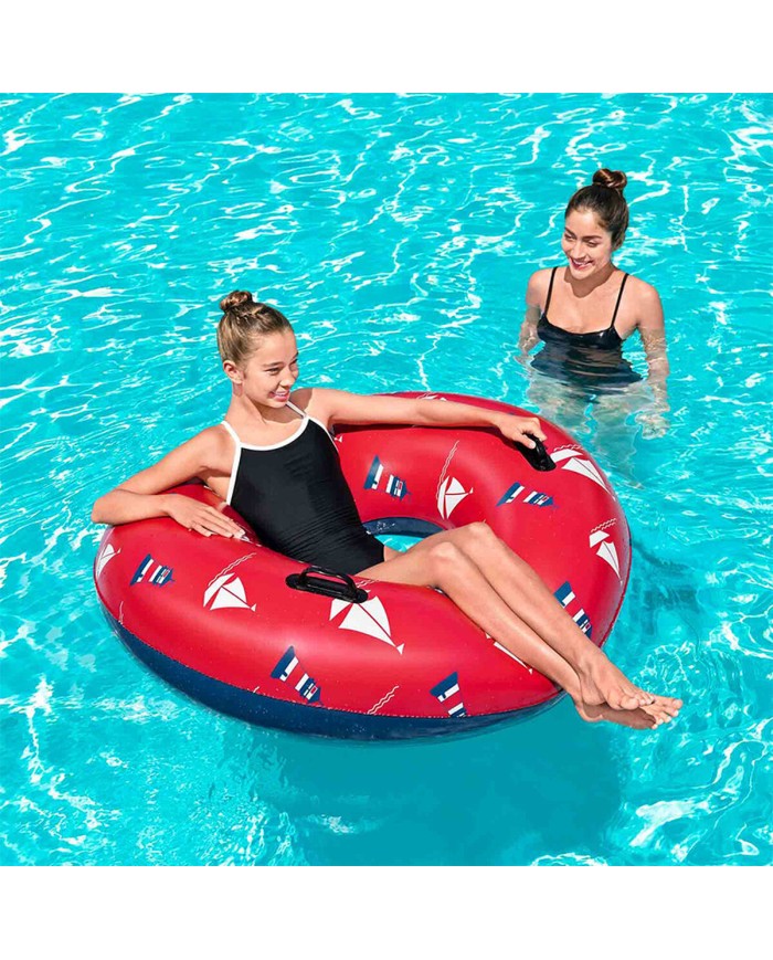 Bestway Galleggiante Gonfiabile con Maniglie Nautica Colori Assortiti D119 cm +12 Anni Spiaggia e Piscina 36353