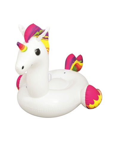 Bestway Figura Gonfiabile Unicorno con Maniglie 224x164 cm Spiaggia e Piscina 41113