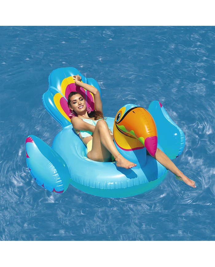 Bestway Figura Gonfiabile Tucano con Maniglie Spiaggia e Piscina 41126