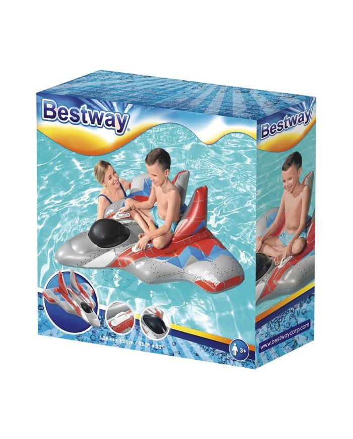 Bestway Gonfiabile Spaziale con Maniglie 136x135 cm +3 Anni per Spiaggia e Piscina 41443 Bestway Gonfiabile Spaziale con Maniglie 136x135 cm +3 Anni per Spiaggia e Piscina 41443