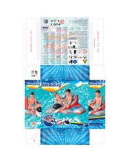 Bestway Gonfiabile Spaziale con Maniglie 136x135 cm +3 Anni per Spiaggia e Piscina 41443 Bestway Gonfiabile Spaziale con Maniglie 136x135 cm +3 Anni per Spiaggia e Piscina 41443