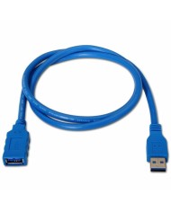 Cavo Prolunga USB Aisens A105-0045 Azzurro 1 m (1 Unità)
