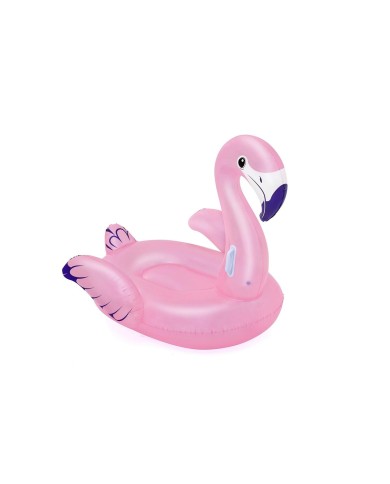 Bestway Figura Gonfiabile Fenicottero con Maniglie 153x143 cm Spiaggia e Piscina 41475