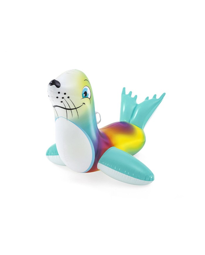 Bestway Foca Gonfiabile con Maniglie 157x114 cm +3 Anni Spiaggia e Piscina 41479 Bestway Foca Gonfiabile con Maniglie 157x114 cm +3 Anni Spiaggia e Piscina 41479