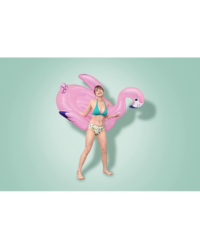 Bestway Figura Gonfiabile Fenicottero con Maniglie 153x143 cm Spiaggia e Piscina 41475 Bestway Figura Gonfiabile Fenicottero con Maniglie 153x143 cm Spiaggia e Piscina 41475