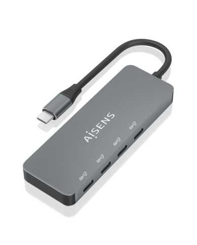 Hub USB Aisens A109-0695 Grigio Hub USB Aisens A109-0695 Grigio