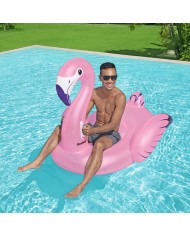 Bestway Figura Gonfiabile Fenicottero con Maniglie 153x143 cm Spiaggia e Piscina 41475 Bestway Figura Gonfiabile Fenicottero con Maniglie 153x143 cm Spiaggia e Piscina 41475