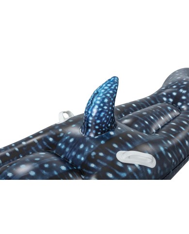Bestway Figura Gonfiabile Squalo Balena con Maniglie 193x122 cm +3 Anni Spiaggia e Piscina 41482