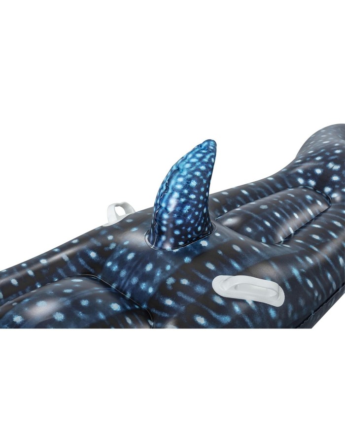 Bestway Figura Gonfiabile Squalo Balena con Maniglie 193x122 cm +3 Anni Spiaggia e Piscina 41482