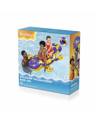 Bestway Salamandra Gonfiabile con Maniglie 191x119 cm +3 Anni Spiaggia e Piscina 41502