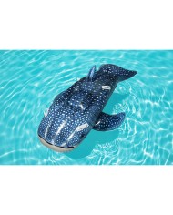 Bestway Figura Gonfiabile Squalo Balena con Maniglie 193x122 cm +3 Anni Spiaggia e Piscina 41482