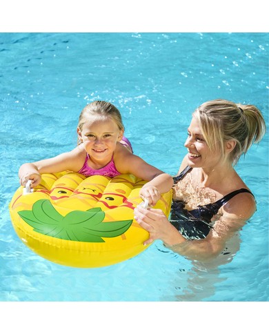 Bestway Materassino Surf Gonfiabile con Maniglie Colore Assortito 84x56 cm +3 a 8 Anni Spiaggia e Piscina 42049