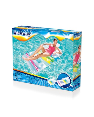 Bestway Poltrona Gonfiabile Refrescante per i Piedi 165x89cm Spiaggia e Piscina 43011