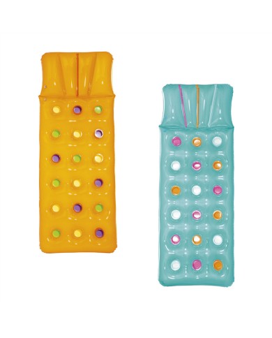 Bestway Materasso Gonfiabile Fashion Color Misto 188x71 cm Spiaggia e Piscina 43014