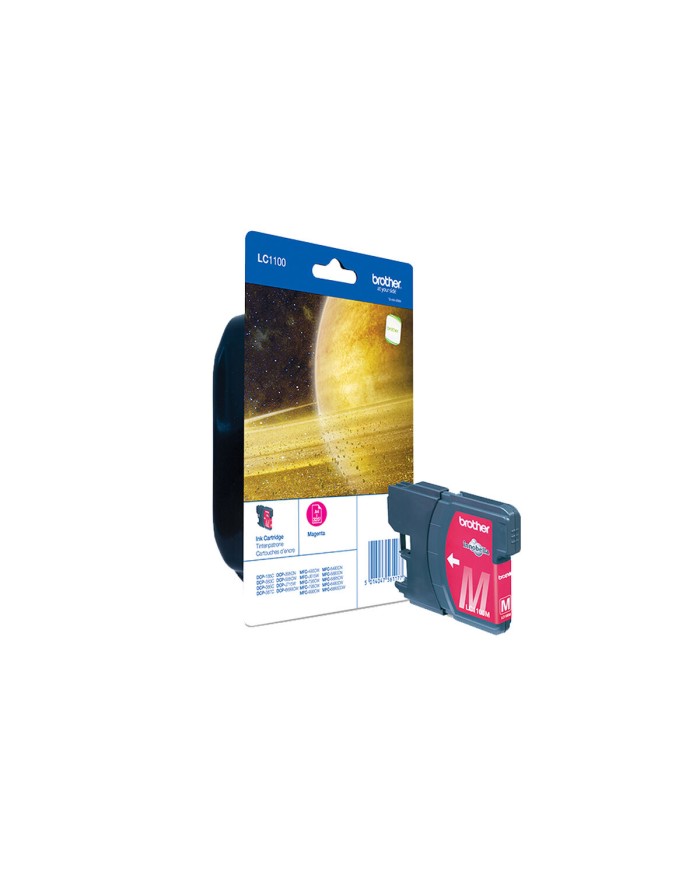 Cartuccia ad Inchiostro Originale Brother LC-1100M Rosa Magenta